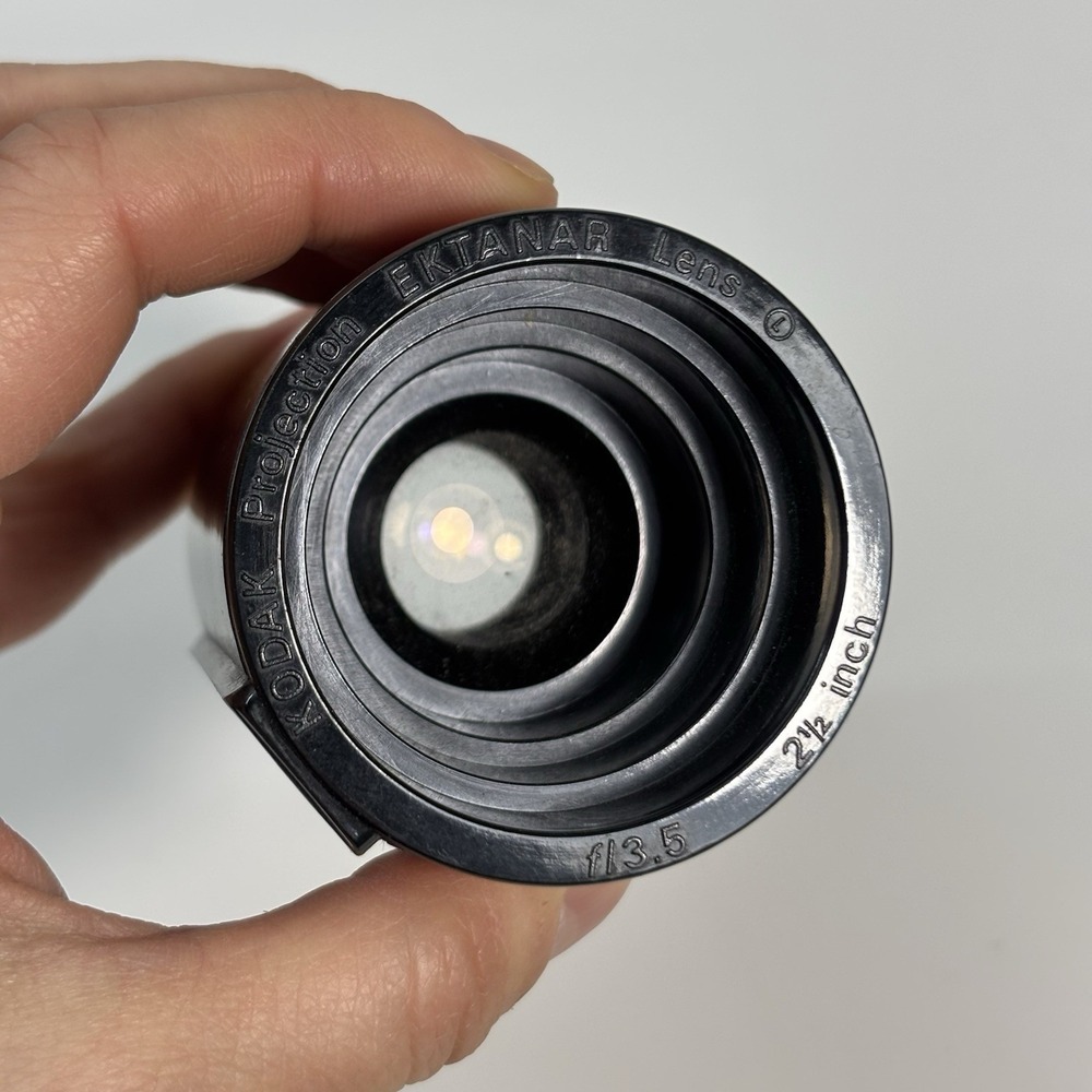 Kodak Ektanar 2 1/2inch f3.5 Carousel‎ Projection Lens With Original Box